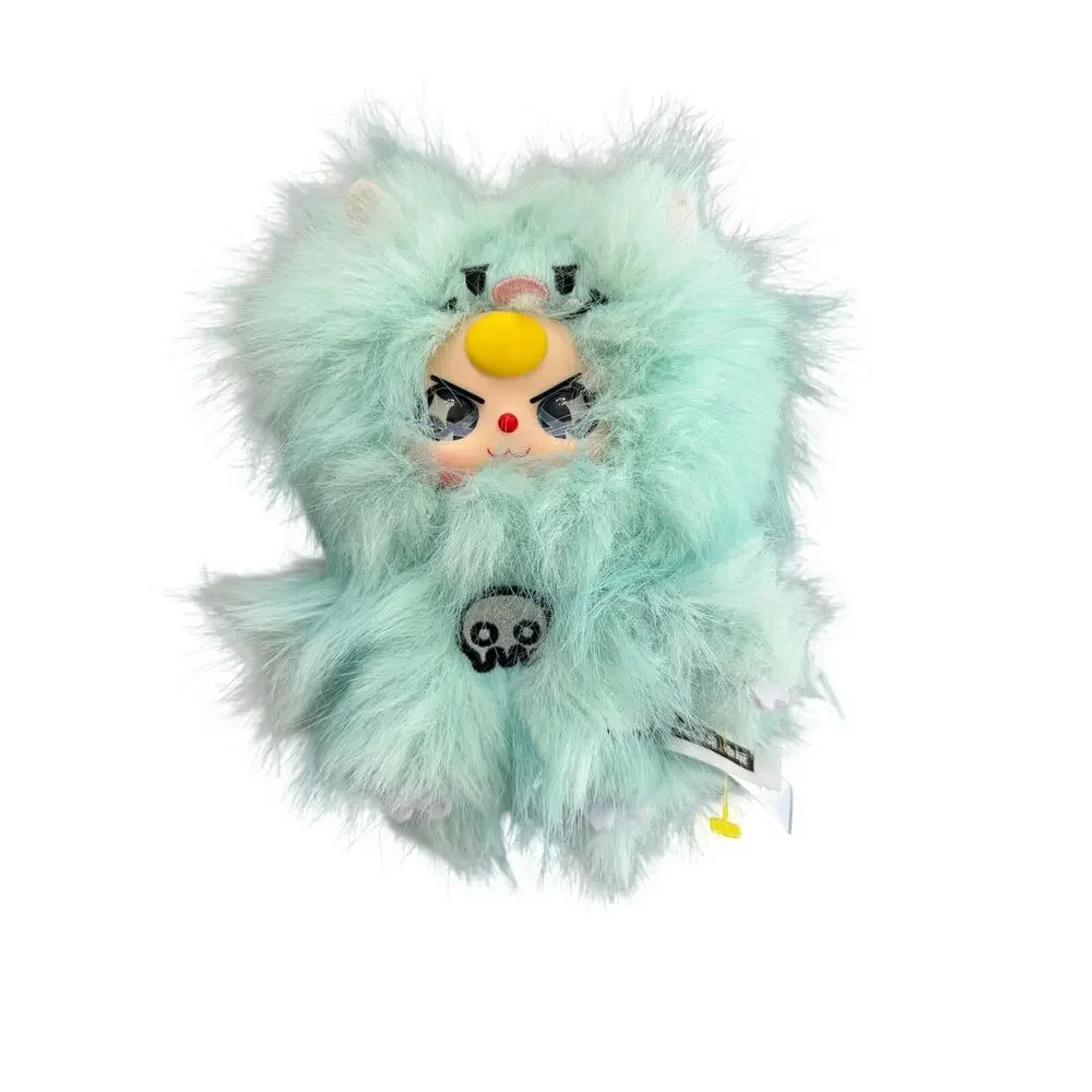 Baby Three Plush Toy Keychain BB3 Yeti Plush Blind Box Pendant Blue